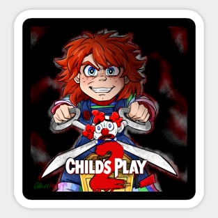 Child's Play 2 Fanart Sticker